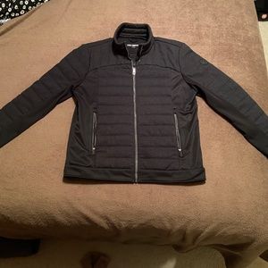 Karl Lagerfeld Paris Quilted Jacket Black Large